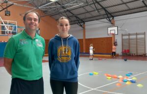 arrivée de Léonie, service civique au Landerneau Bretagne Basket